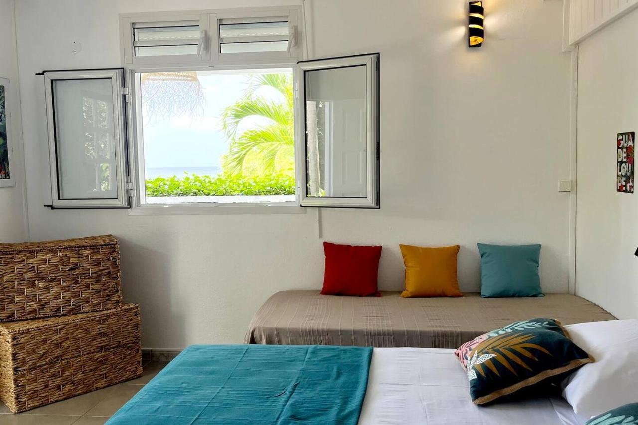 La Belle Vue - Grand Studio Vues Mer Et Acces Plages Deshaies Ngoại thất bức ảnh
